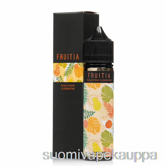 Vape Suomi Persikka Päärynä Klementiini - Fruitia - 60ml 0mg